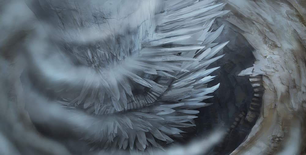 Cueva de cristales, concept art